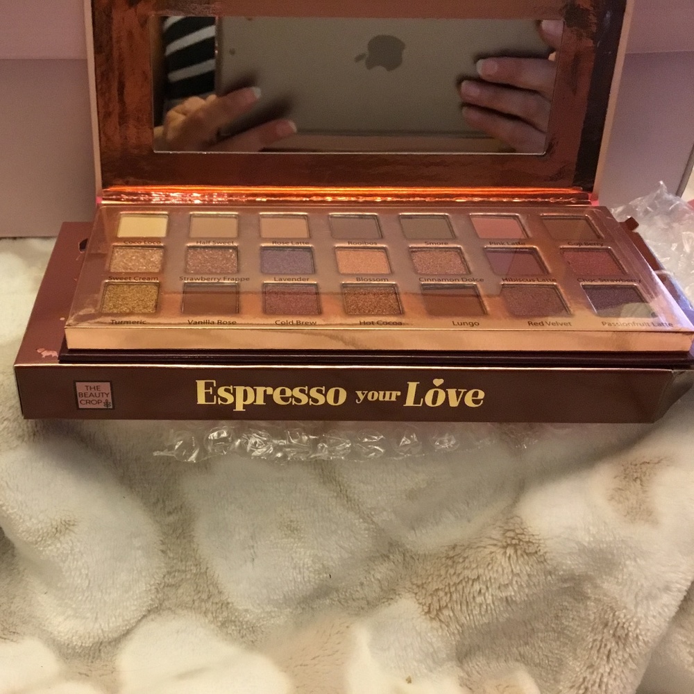 Espresso Your Love Eyeshadow Palette with 21 shades by The Beauty Crop